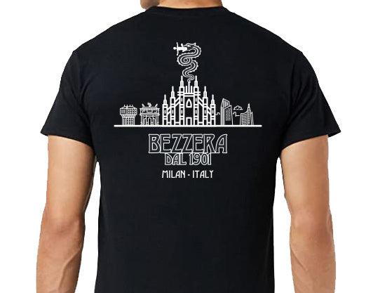 T-shirt Bezzera Duomo di Milano black